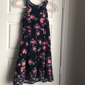 Cute floral midi dress